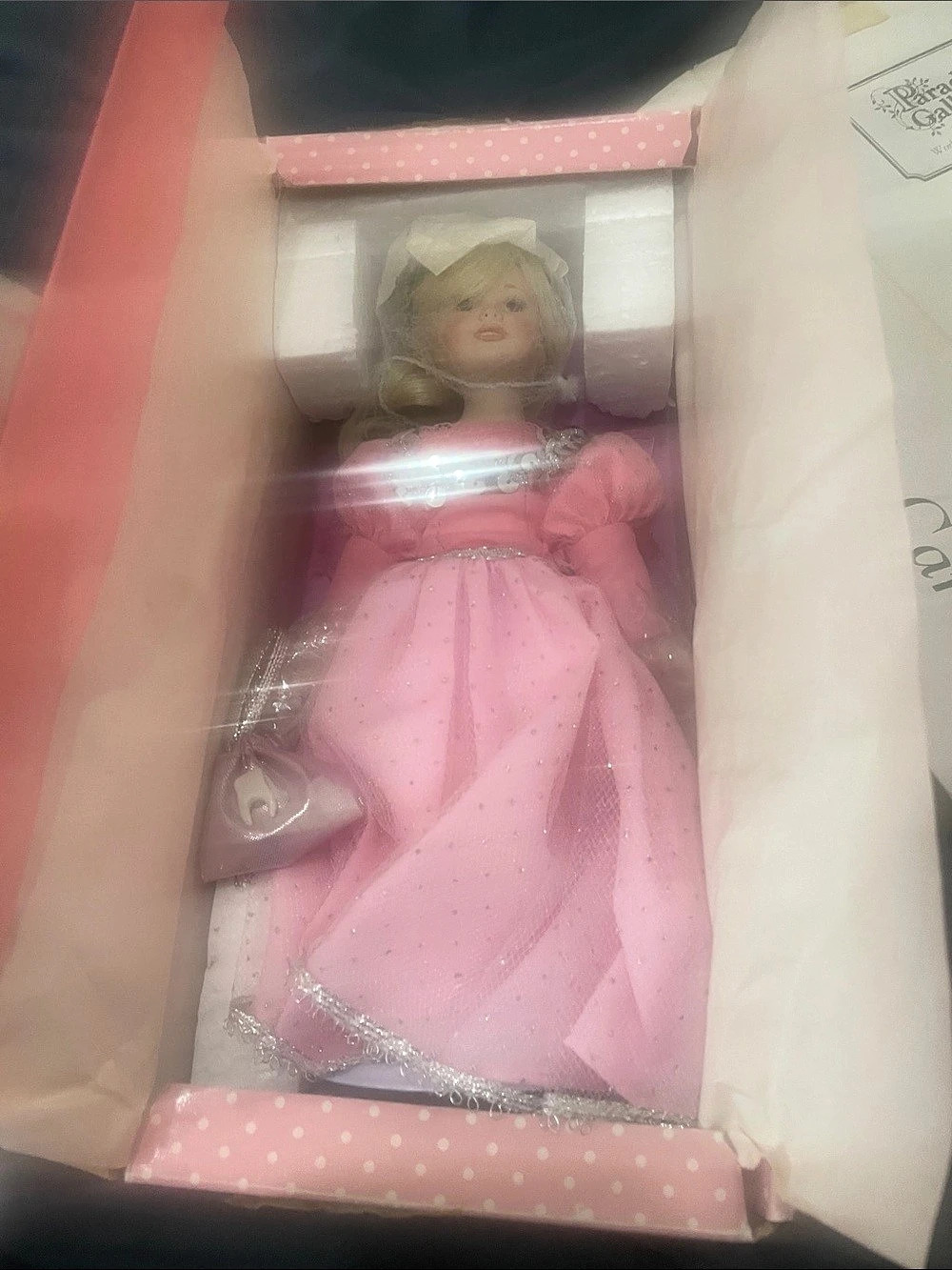 Paradise Galleries The Tooth Fairy Pink Tooth Fairy Doll in Box